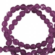 1x 76815 facetkraal2mm amethyst-pearlshinecoating