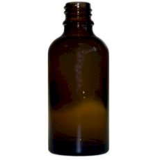 Fles amber 100ml din18