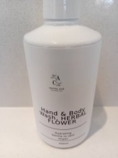 Hand & Body Wash, HERBAL FLOWER 300ml/KRUIDENBLOEM