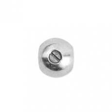 n1x 50423 Scrimps ovaal 3.5mm Beadalon Silver